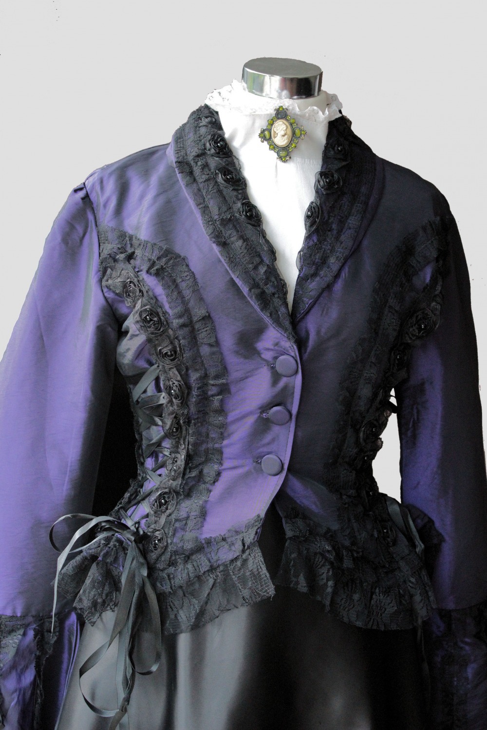 For Sale Ladies Victorian Edwardian Day Costume Size 10 - 12 Image